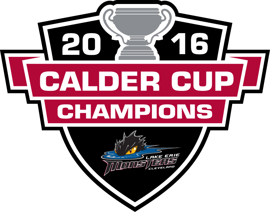 Lake Erie Monsters 2016 Champion Logo iron on heat transfer